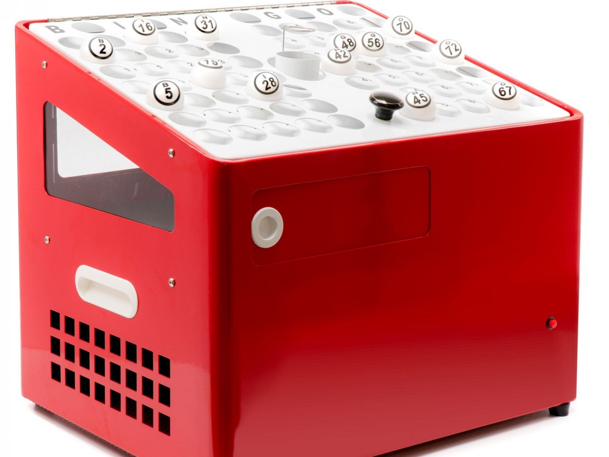 Máquina Sopladora para Bingo de Mesa Profesional y Económica